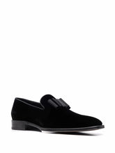 Ubaldo bom-embellished velvet loafers